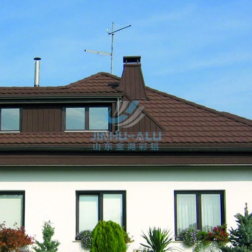 Color Coated Stone Metal Roof Tiles-Roman Tiles